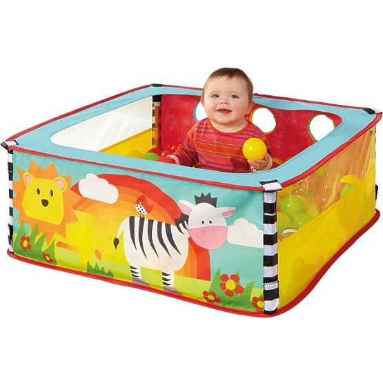 Dětský látkový bazén s balónky