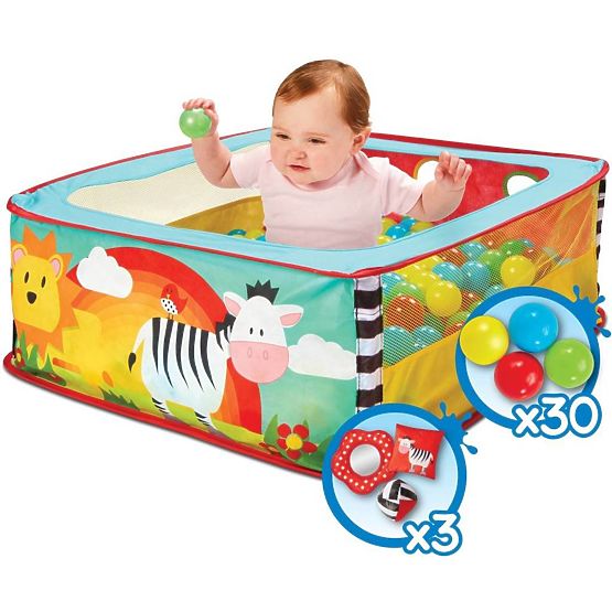 Dětský látkový bazén s balónky