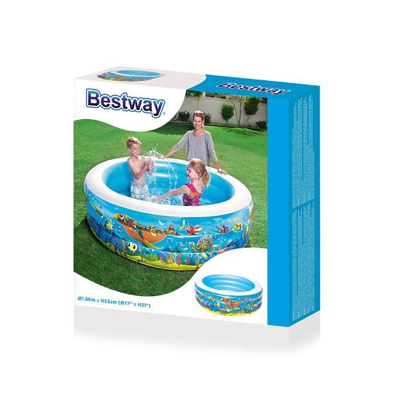 Dětský nafukovací bazén Bestway oceán Modrá