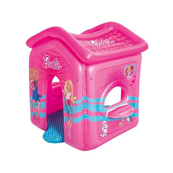 Dětský nafukovací domeček Bestway Barbie Růžová