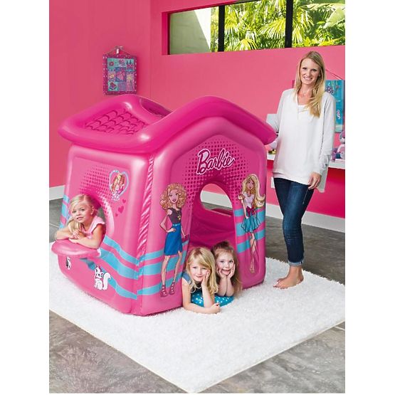 Dětský nafukovací domeček Bestway Barbie Růžová