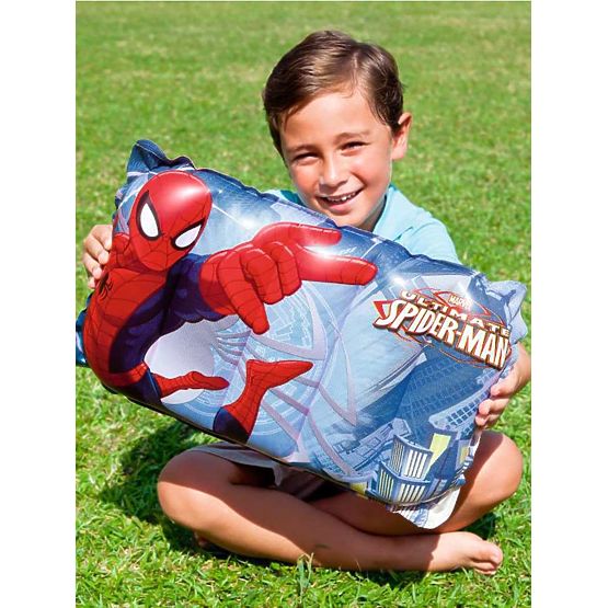 Dětský nafukovací polštářek Bestway Spiderman Modrá
