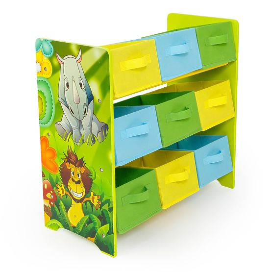 Dětský organizér na hračky Jungle