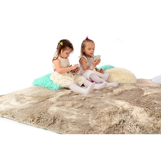 Dětský plyšový koberec Cappuccino