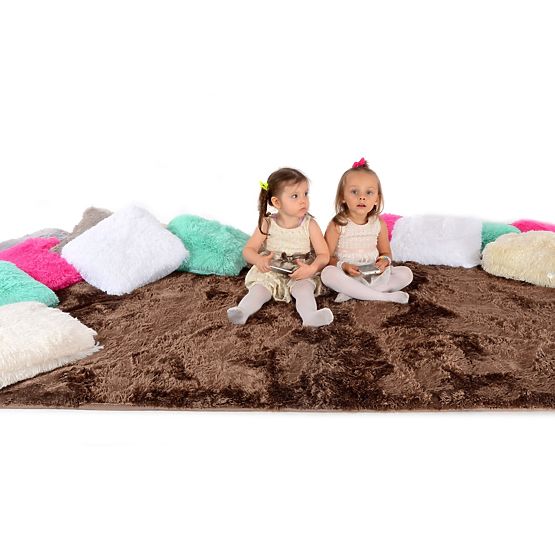 Dětský plyšový koberec MOCCA