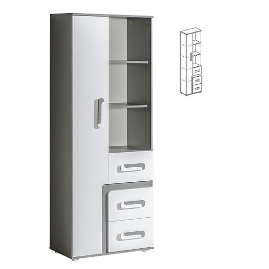 Dětský pokoj Apolo - šedý