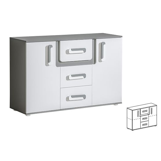 Dětský pokoj Apolo - šedý