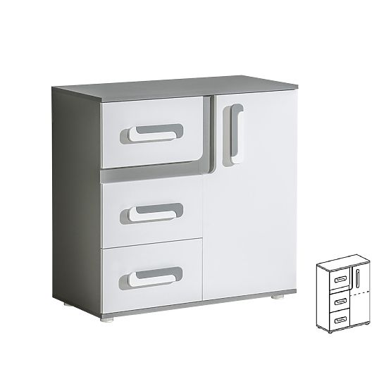 Dětský pokoj Apolo - šedý