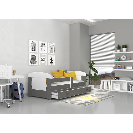 Dětský pokoj Filip - bílo-šedý