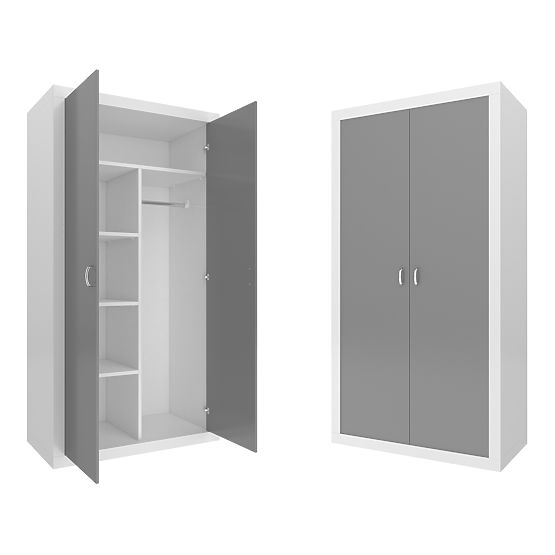 Dětský pokoj Filip - bílo-šedý