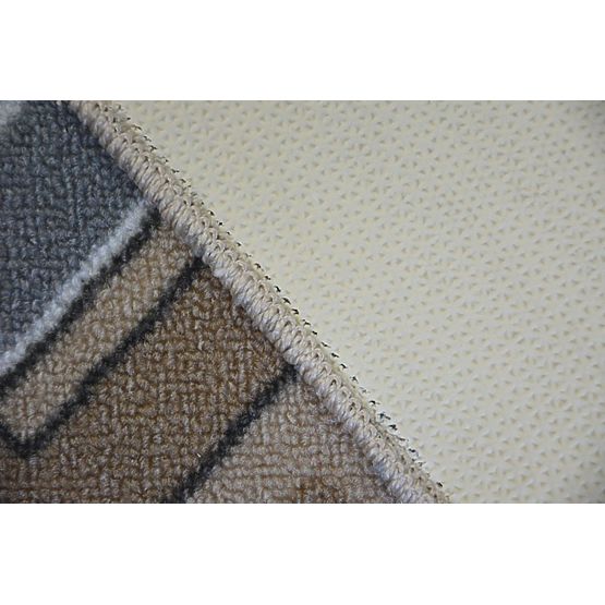 Dětský protiskluzový koberec Street - béžový