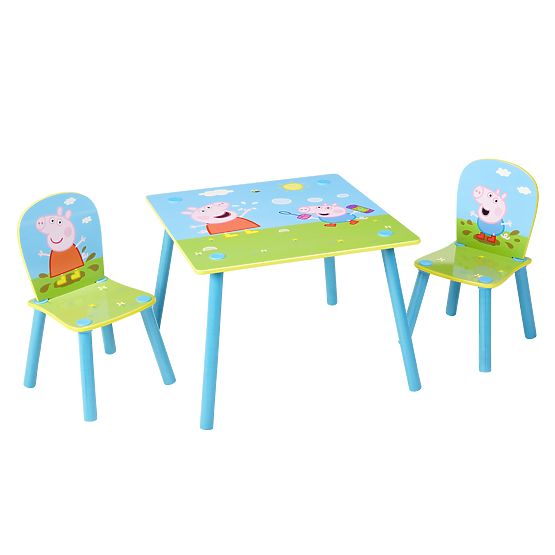 Dětský stůl s židlemi Peppa Pig
