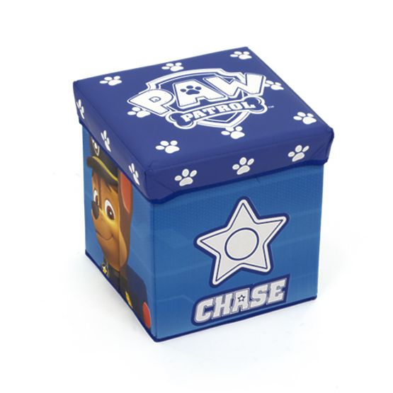 Dětský taburet s úložným prostorem Tlapková patrola Chase