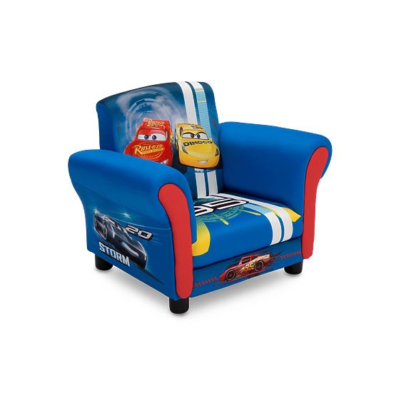 Disney dětské čalouněné křesílko Cars 2