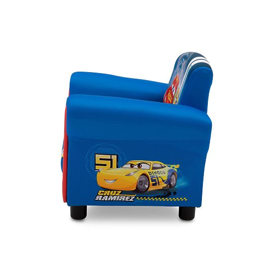 Disney dětské čalouněné křesílko Cars 2