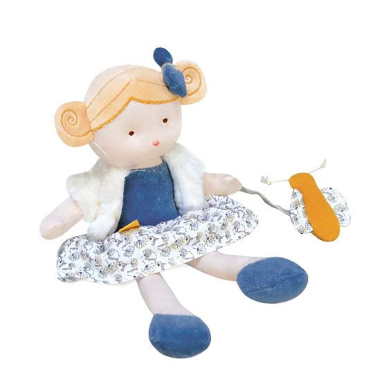 Doudou Jolijou Panenka Pollen a včelka 25 cm