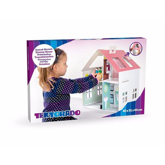 Dreamy - Dětský kartónový domeček pro panenky