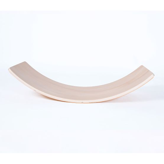 Dřevěná balanční deska - oranžová