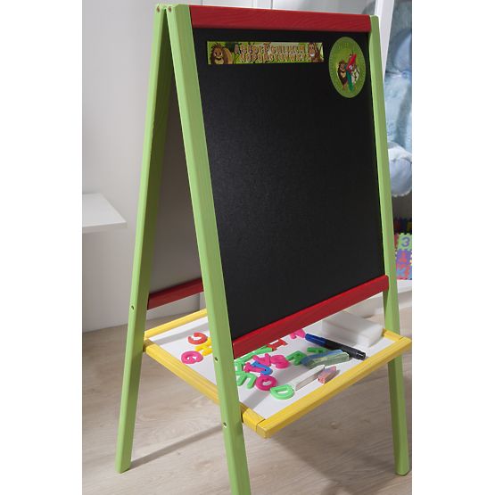 Dřevěná dětská magnetická tabule
