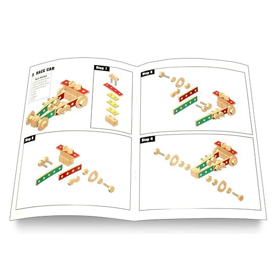 Dřevěná dílna pro kutily a stavebnice 2v1