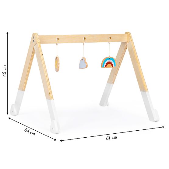 Dřevěná hrazdička Ecotoys