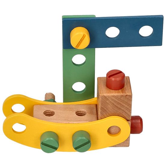 Dřevěná konstrukční sada 40 prvků