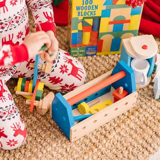 Dřevěná konstrukční sada Melissa & Doug