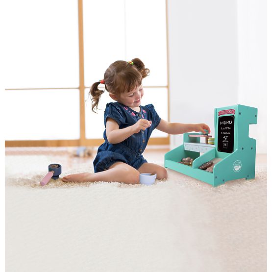 Dřevěná kuchyň kavárna obchod cukrárna ECOTOYS