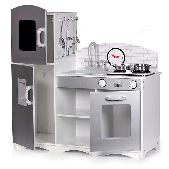 Dřevěná kuchyňka pro děti XXL s vybavením