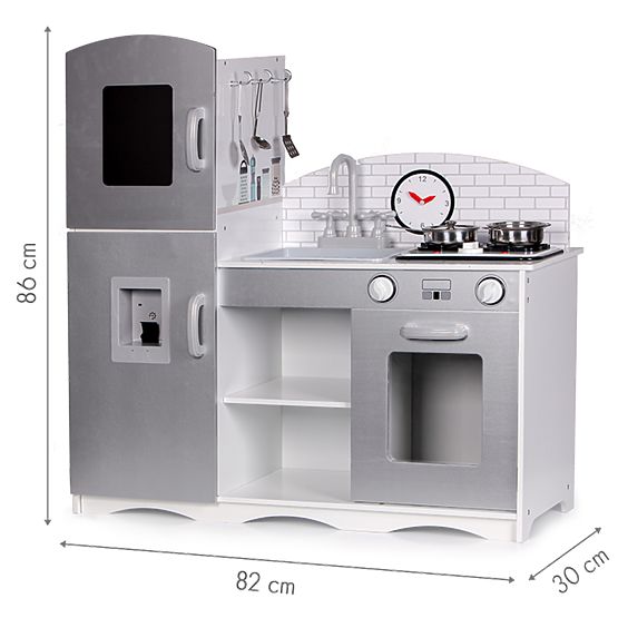 Dřevěná kuchyňka pro děti XXL s vybavením
