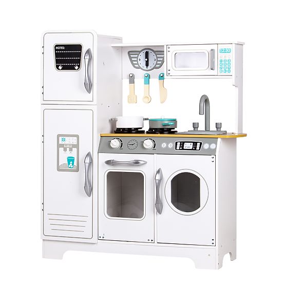 Dřevěná kuchyňka s příslušenstvím pro děti ECOTOYS