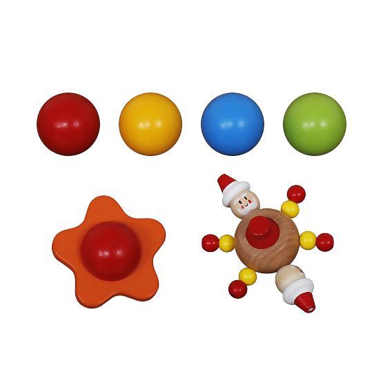 Dřevěná kuličková dráha Baller