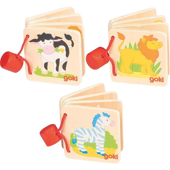 Dřevěná mini-kniha GOKI