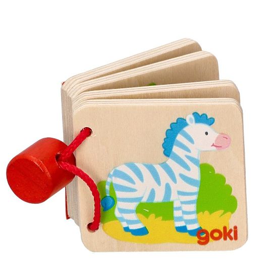 Dřevěná mini-kniha GOKI