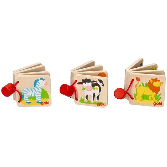 Dřevěná mini-kniha GOKI