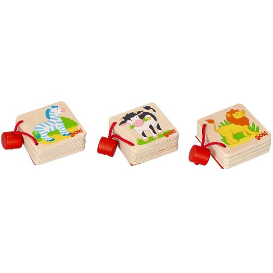 Dřevěná mini-kniha GOKI