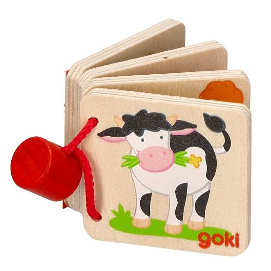 Dřevěná mini-kniha GOKI