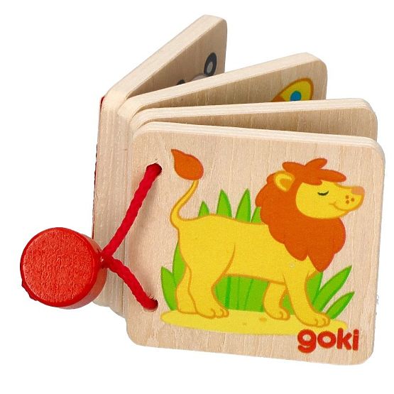 Dřevěná mini-kniha GOKI
