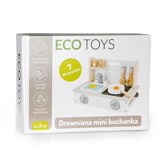 Dřevěná mini kuchyňka