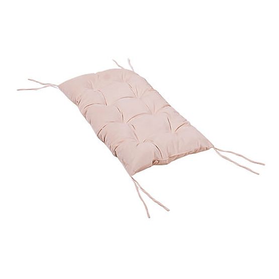 Dřevěná montessori houpačka s béžovým polštářem - 100 cm