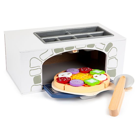Dřevěná pizza pec s doplňky