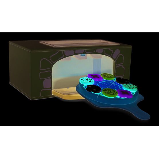 Dřevěná pizza pec s doplňky