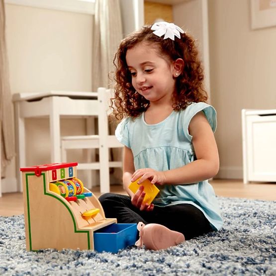 Dřevěná pokladna 123 Melissa & Doug