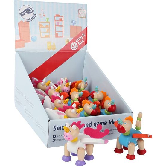 Dřevěná pružná figurka