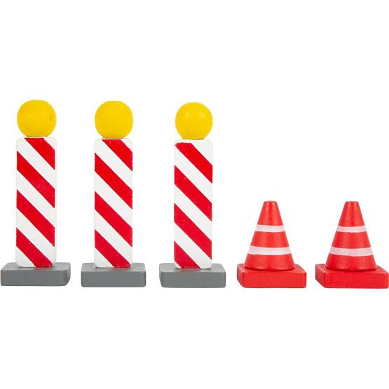 Dřevěná sada dopravních značek