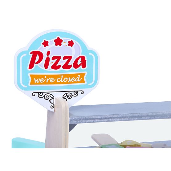 Dřevěná sada Pizzerie