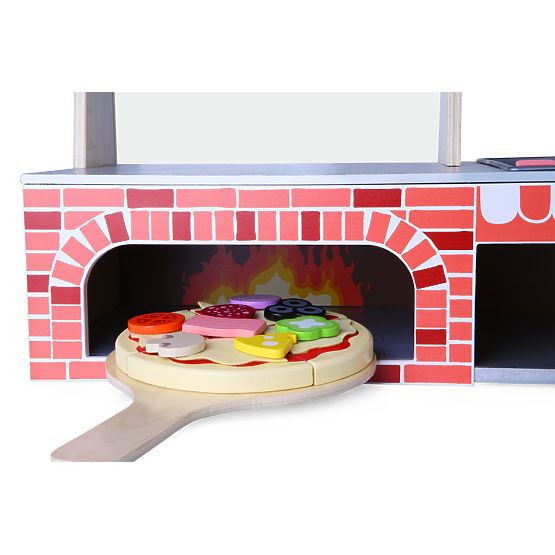Dřevěná sada Pizzerie