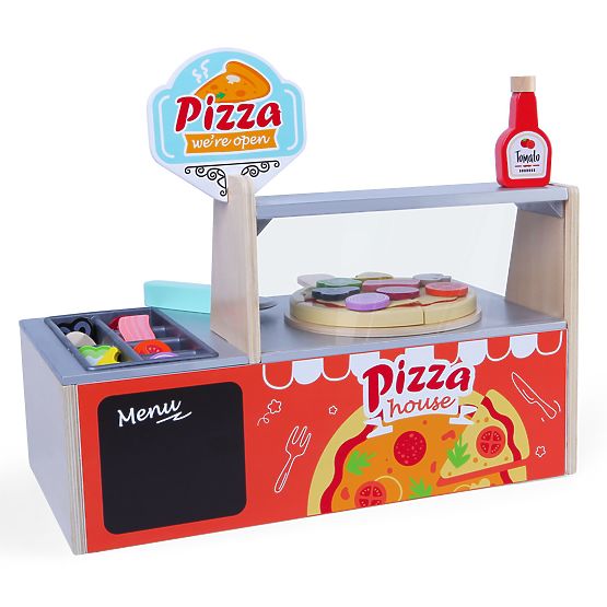 Dřevěná sada Pizzerie