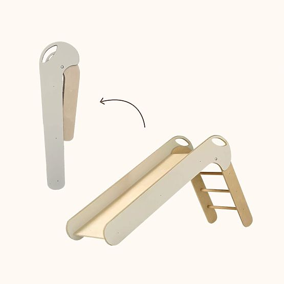 Dřevěná skluzavka - skládací