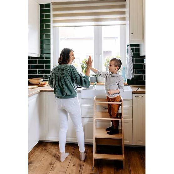 Dřevěná učící věž NTS - přírodní